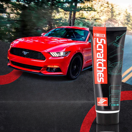 Kit de Remoção de Riscos para Carro – Creme Renovador de Pintura + Esponja Aplicadora