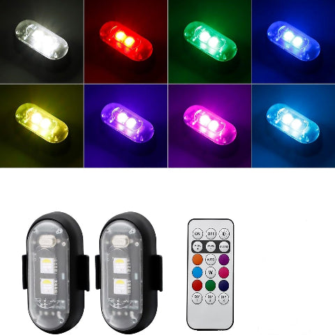 LED Lys Anti-Kollisjon – Sykling Og Motorsykkel