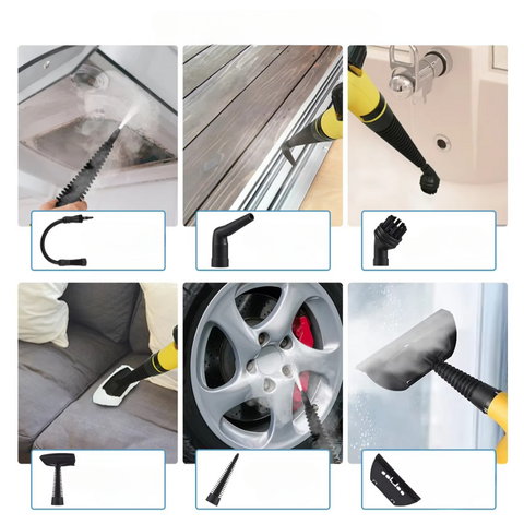 Limpiador a Vapor de Alta Presión — Eficaz y Versátil