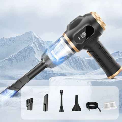 Aspirador de Carro Poderoso – Limpeza Eficaz em Todo Lado