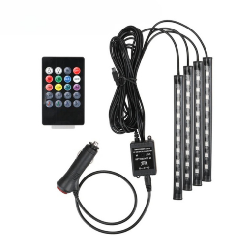 Fitas LED interiores com sincronização sonora