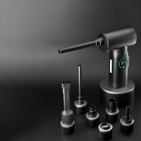 Aspirador Soprador 2-em-1 – Compacto e Ultra Poderoso