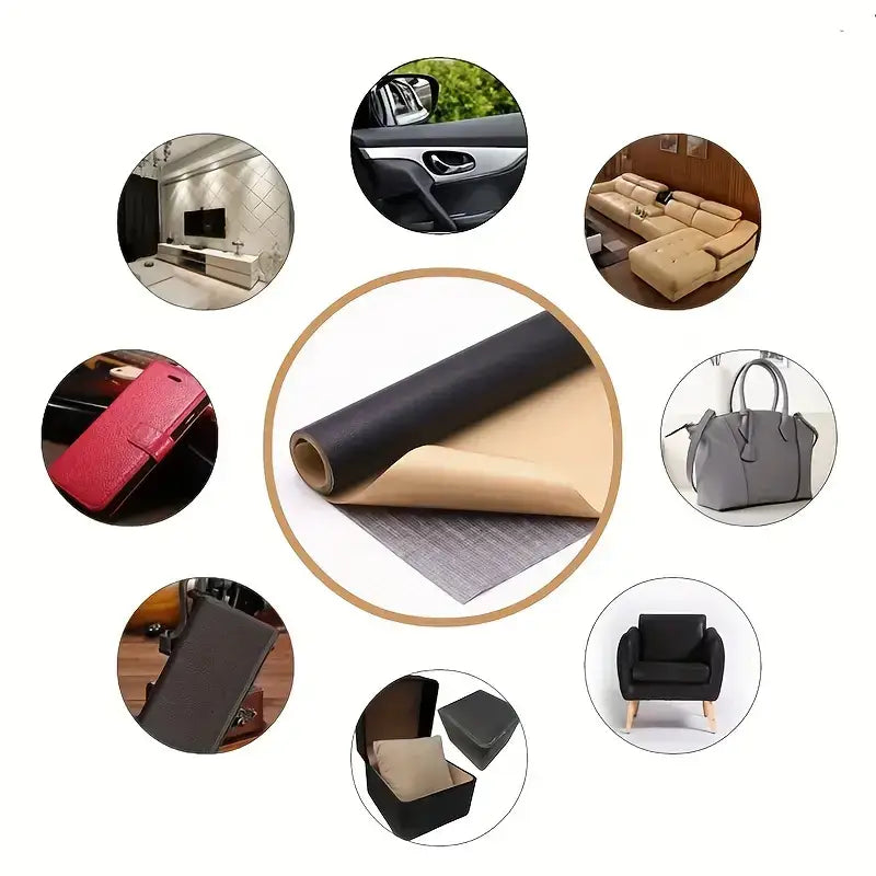 Parche adhesivo de reparación interior de coche – Kit práctico