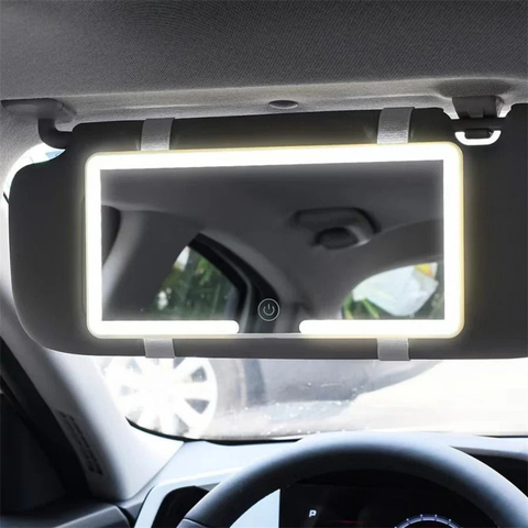 LED Schminkspiegel – Perfekte Nachbesserungen im Auto
