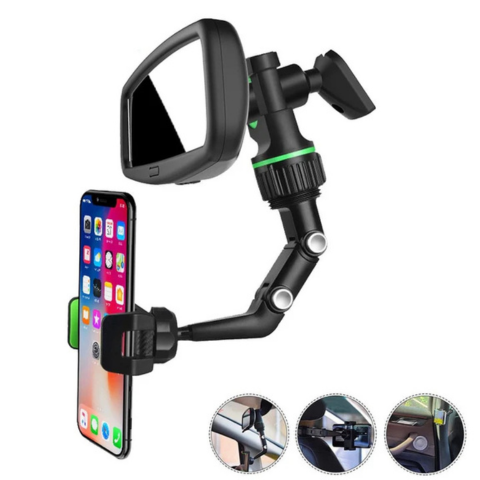 Support Téléphone Voiture – Rotation 360° Et Fixation Intelligente
