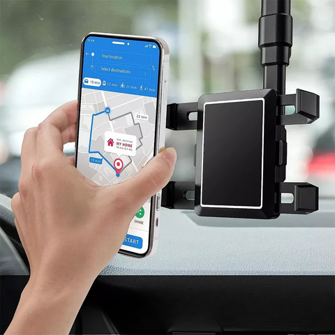 Suporte Telefone Carro – Fixação no Retrovisor