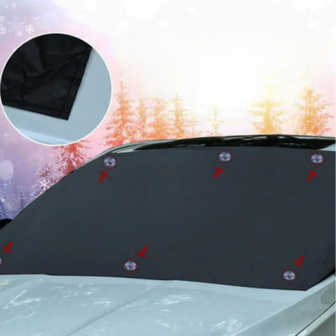 Beskyttelsesglass for bil - Anti-frost om vinteren, anti-varme om sommeren