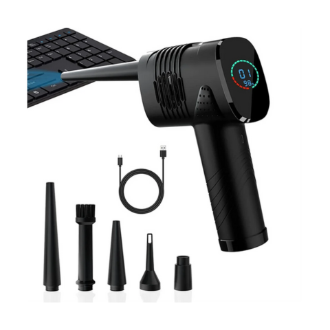 Aspirator de mașină fără fir 2 în 1 – Curățare versatilă și rapidă