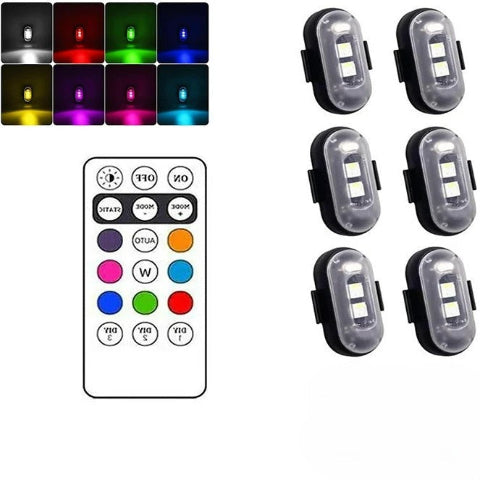 LED Lys Anti-Kollisjon – Sykling Og Motorsykkel