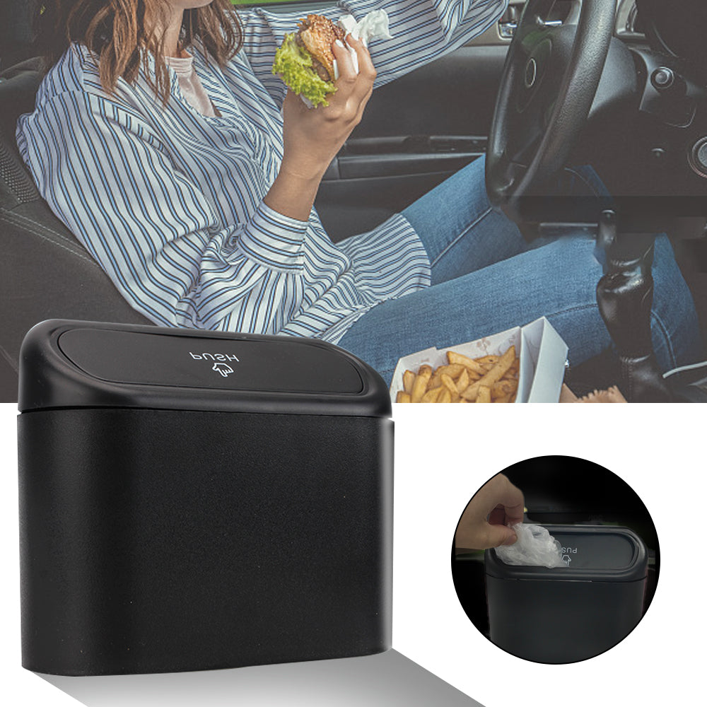 Car Trash Can With Lid