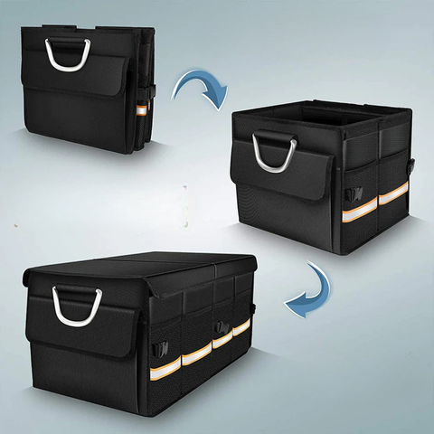 Organizzatore Per Bagagliaio Auto — Pieghevole E Multifunzionale
