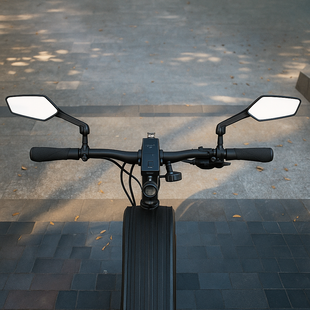 Zrkadlo na bicykel — Bezpečnosť a panoramatický výhľad