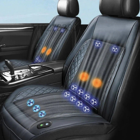 Cadeira de Massagem Ventilada Para Carro — Conforto e Relaxamento em Viagem