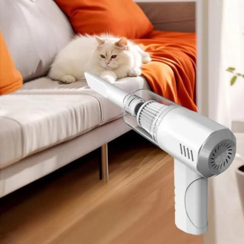 ワイヤレスポータブル掃除機 50000Pa — 最大のパワーと効率