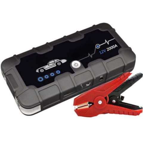 Accu Starter 12V 2000A — Snelladen & Multi-Usage