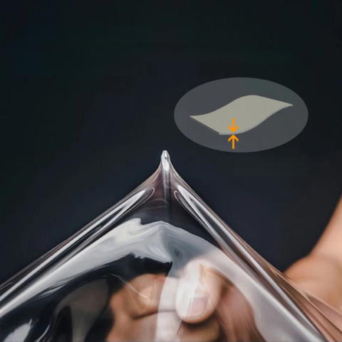 Onzichtbare Film Voor Carrosserie — Beschermt Tegen Krassen En Impacten