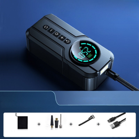 Compressores de Ar Portátil – Exibição LED de Alta Precisão