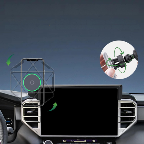 Caricatore per auto senza fili — per Toyota Tundra e Sequoia