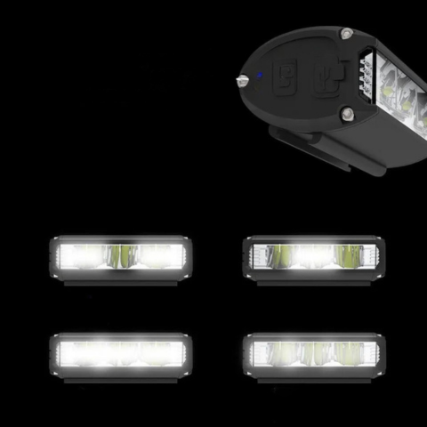 Lanterna de Bicicleta Recarregável – À Prova d'Água e Ultra Brilhante