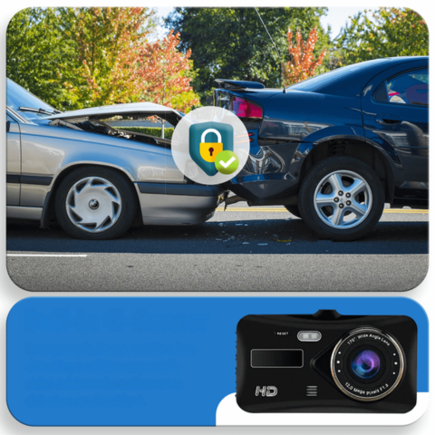 Dashcam Avant Et Arrière – Surveillance Continue De Votre Véhicule