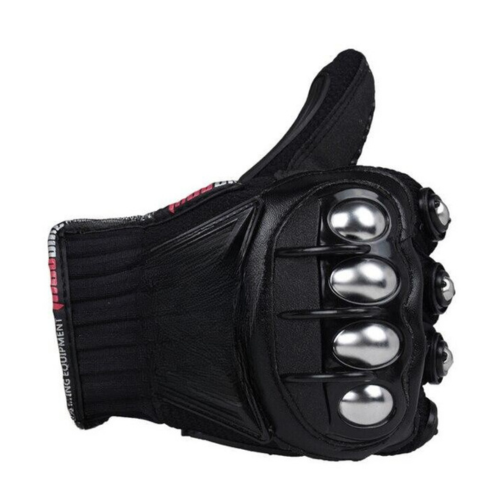 Guantes de Moto con Refuerzos – Ideal para Ruta y Fuera de Pista