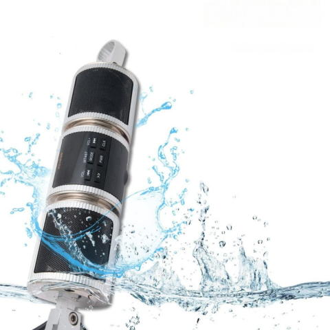 Bluetooth-kaiutin moottoripyörälle – vedenkestävä ja helppo asentaa