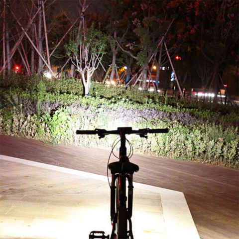 Bicycle Handlebar Lamp – Rechargeable and Waterproof