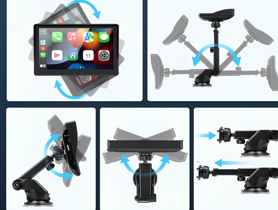 Schermo Auto Intelligente – Navigazione, Musica e Telecamera