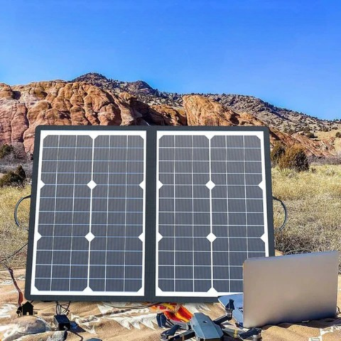 Kit Solar Portátil — Autonomía En Viaje Y Camping