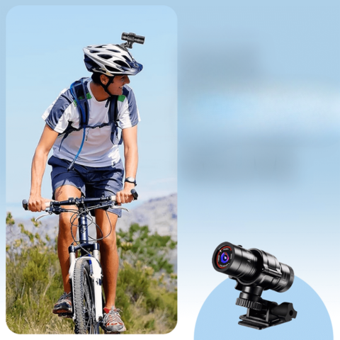Camera Impermeabile Per Manubrio E Casco – Ideale Per Ciclismo E Moto