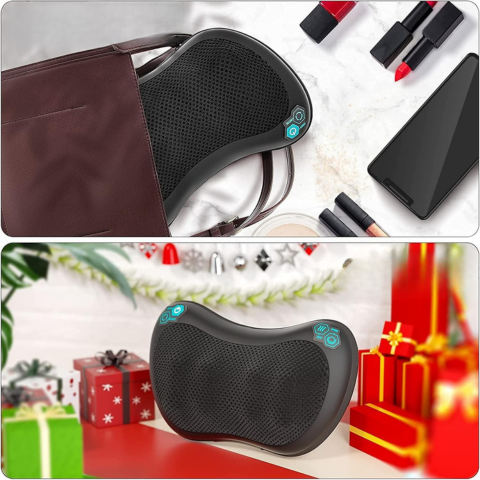 マッサージクッションヒーター — どこにいてもリラックス