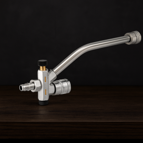 Hogedrukpistool met Schuimpijp — Krachtige Reiniging