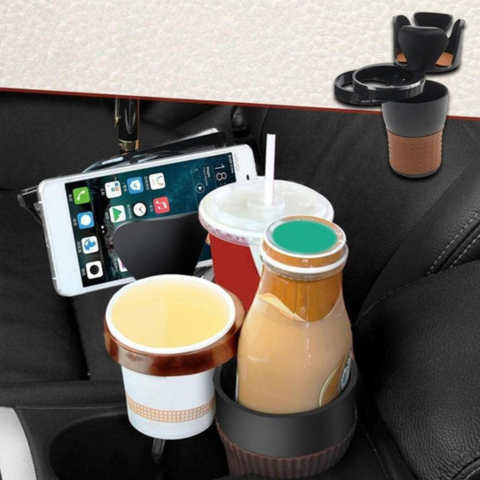 Porte-Gobelet Rotatif Pour Voiture – Organisation et Confort au Volant