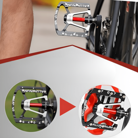 Ultra ľahké protišmykové pedále bicykla — odolné pre všetky cesty