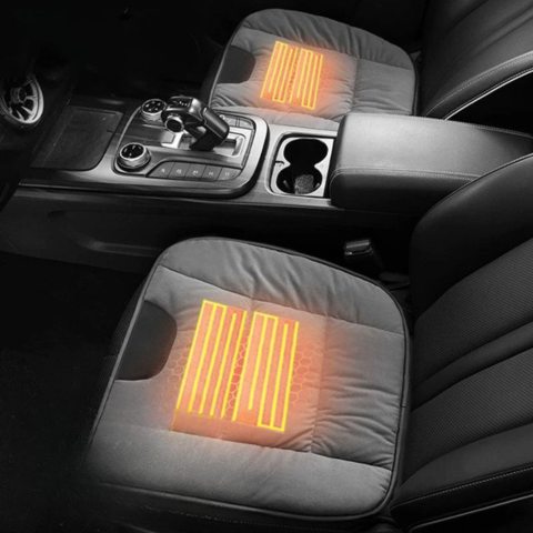Cojín Calentador De Asiento De Coche USB — Confort y Calor Instantáneos