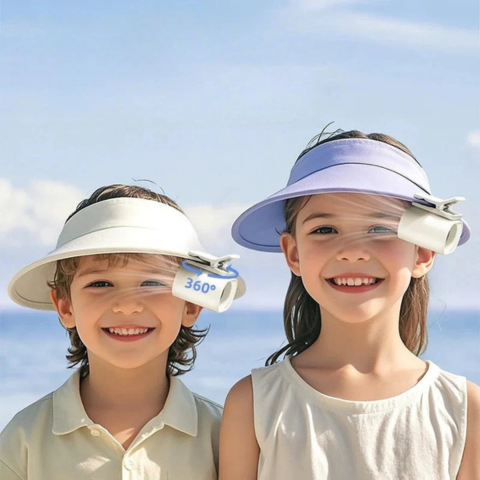 Oppladbar Vifte Med LED-skjerm — Bærbar Friskhet Og Langvarig Batteri