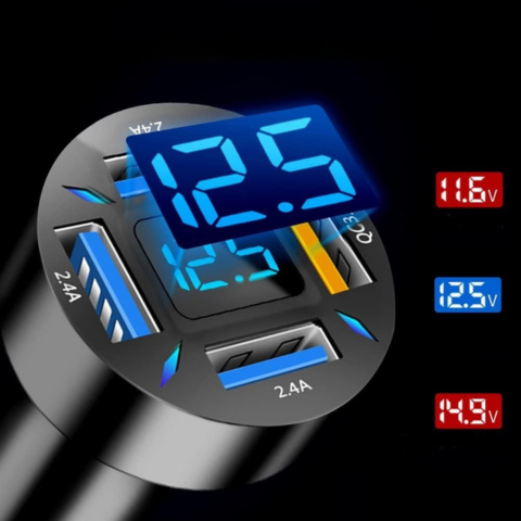 Caricatore Universale per Accendisigari e Multi-USB