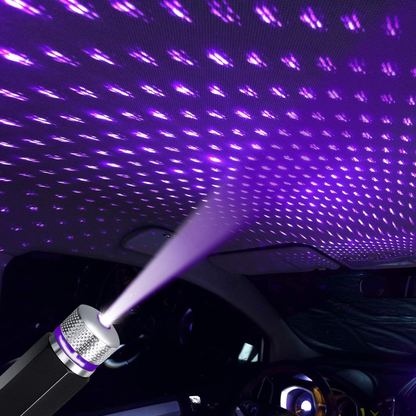 LED osvetlenie Hvězdné pre strechu auta — Magická nočná atmosféra