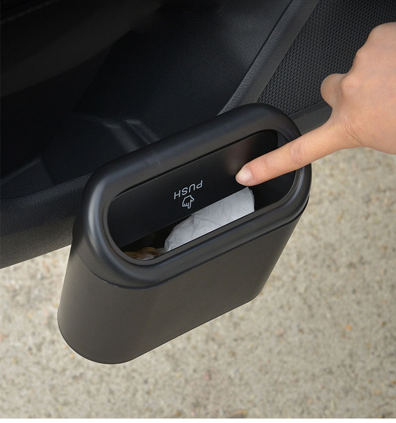 Car Trash Can With Lid
