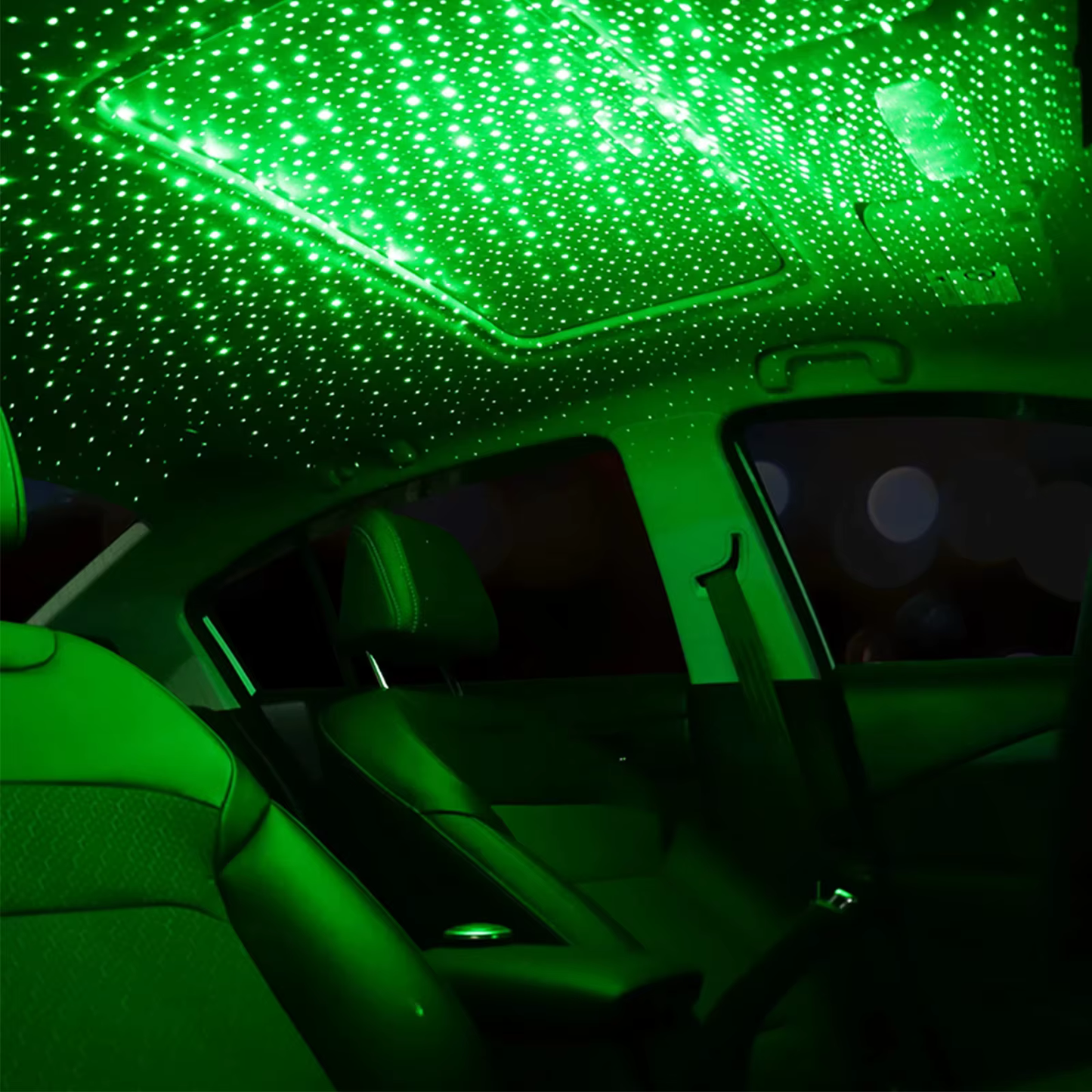 LED osvetlenie Hvězdné pre strechu auta — Magická nočná atmosféra