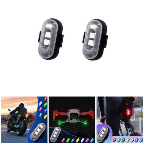 LED Lys Anti-Kollisjon – Sykling Og Motorsykkel
