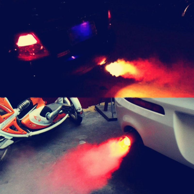 Terminale di Scarico Luminoso — Installazione Facile e Veloce