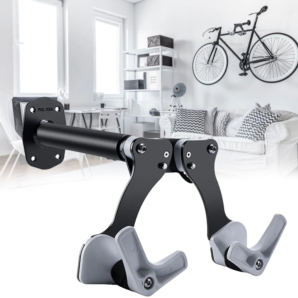 Bicycle Wall Rack - Space Saving & Sturdy Fixing