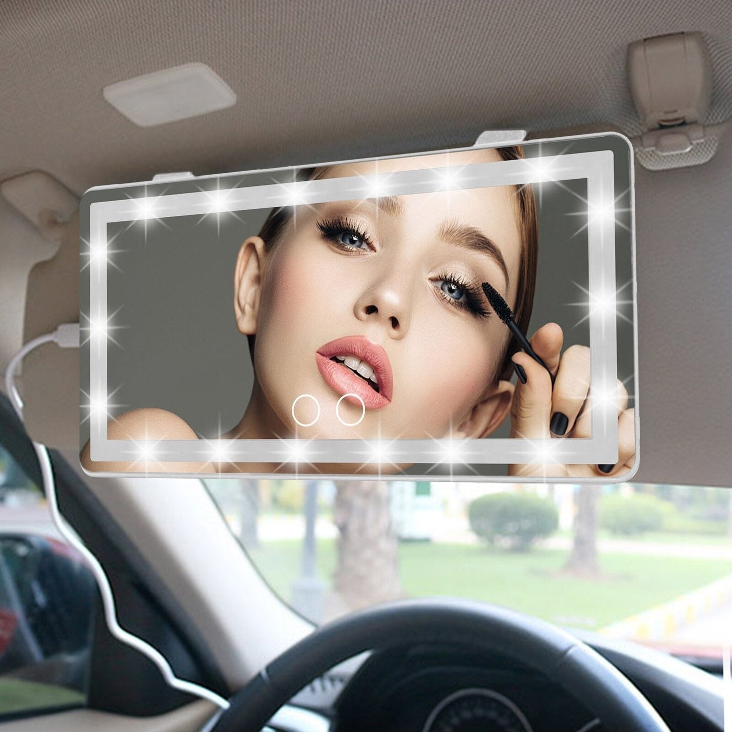 Makeup Mirror For Car — Comfort And Elegance While Traveling 
