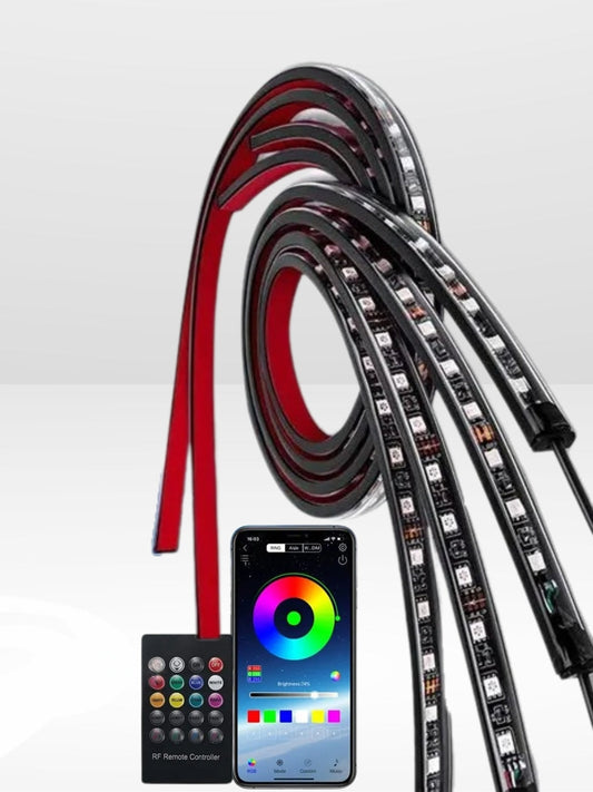 תאורת LED מתחת לרכב — אפקטים זוהרים מרהיבים ומותאמים אישית 