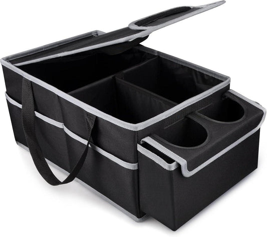 Organizador de Assento Traseiro Dobrável — Viagem Bem Organizada 