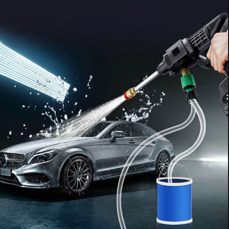 Kannettava korkeapainepuhdistin - nopea huolto ja vedensäästö