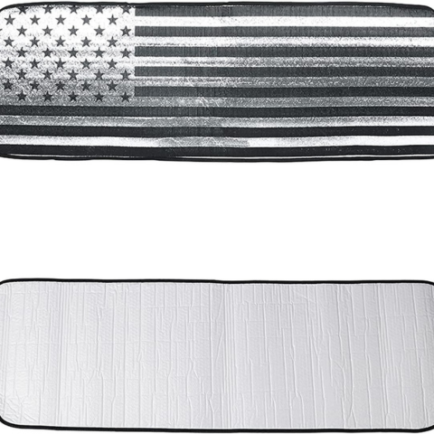 Para-Sol Para-Brisa Bandeira Americana — Estilo Único E Proteção Contra Calor 
