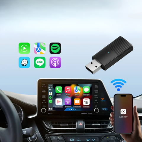 Vezeték nélküli CarPlay adapter – Automatikus és zökkenőmentes csatlakozás 