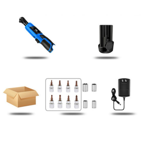 Chave de Cliquet Sem Fio — Compacta e Eficiente 